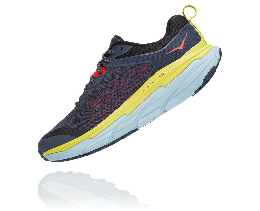 Trail Shoes Mens - Hoka One One Challenger ATR 6 - Blue - YKXIORW-18